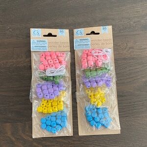 Crafters Square Wooden Beads
